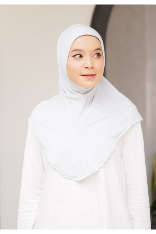 Maisa Hijab Sporty Silver